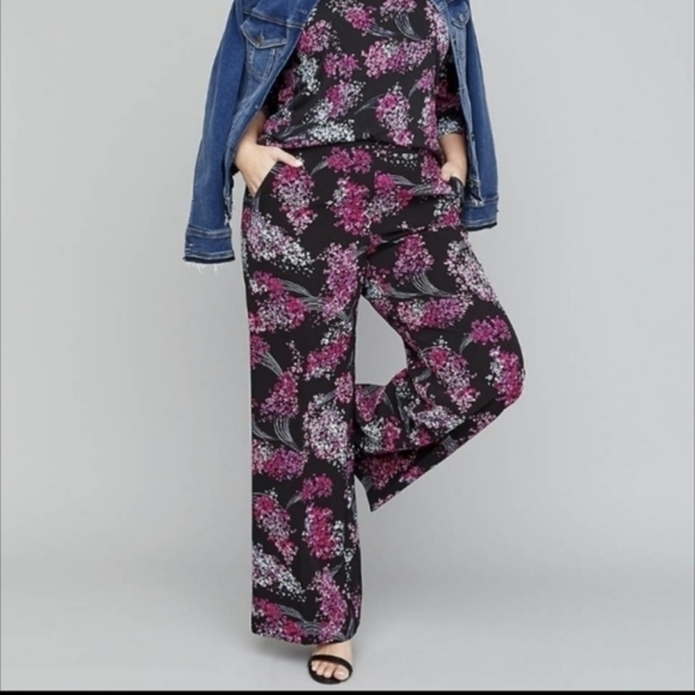 Lane Bryant floral dress  creep pant‎